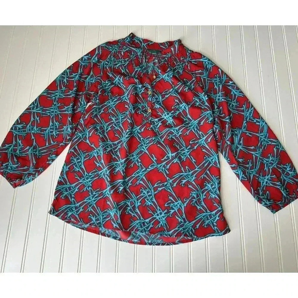 Southern Frock Tunic Blouse Top Small 1098 - Picture 1 of 3